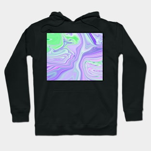 Purple Paint Holographic Hoodie